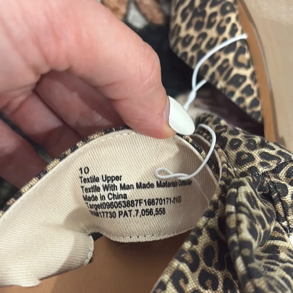 A New Day Brown Leopard Women's Sandals - Picture 5 of 5